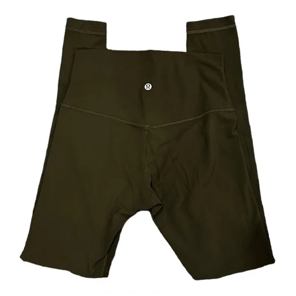 Lululemon Align™ High-Rise 28" Size 6 Leggings Olive Green Army Green - Picture 2 of 3